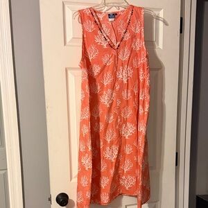 Coral Print Swim Coverup